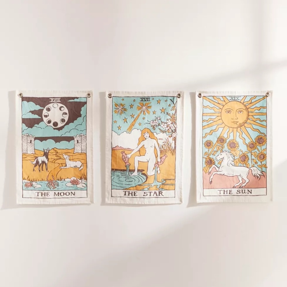 tarot card tapestry